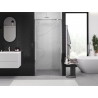Mexen Exo-S puerta de ducha corredera 110 cm, transparente, cromo - 8151-110-000-01-00