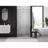 Mexen Exo-S schuifbare douchedeur 115 cm, transparant, chroom - 8151-115-000-01-00