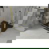 Mexen Lima douchecabine inklapbaar 80 x 80 cm, transparant, goud + Flat douchebak, zwart - 856-080-080-50-00-4070G