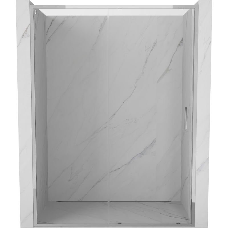 Mexen Exo Schiebeduschtüren 140 cm, transparent, Chrom - 8151-140-000-01-00