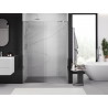 Mexen Exo-S puerta de ducha corredera de 140 cm, transparente, cromo - 8151-140-000-01-00
