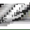 Mexen Exo Schiebeduschtüren 140 cm, transparent, Chrom - 8151-140-000-01-00