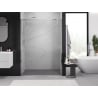 Mexen Exo sliding shower door 160 cm, transparent, chrome - 8151-160-000-01-00