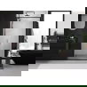 Mexen Exo Duschschiebetür 90 cm, transparent, schwarz - 8151-090-000-70-00