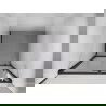Mexen Exo schuifbare douchedeur 100 cm, transparant, zwart - 8151-100-000-70-00