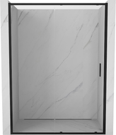 Mexen Exo-S 135 cm Schiebeduschtür, transparent, schwarz - 8151-135-000-70-00
