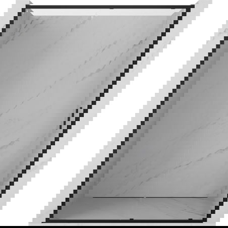 Mexen Exo Schiebeduschtür 140 cm, transparent, schwarz - 8151-140-000-70-00