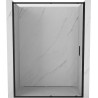 Mexen Exo-S portes de douche coulissantes 160 cm, transparentes, noires - 8151-160-000-70-00
