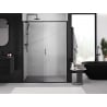 Mexen Exo Duschschiebetür 160 cm, transparent, schwarz - 8151-160-000-70-00