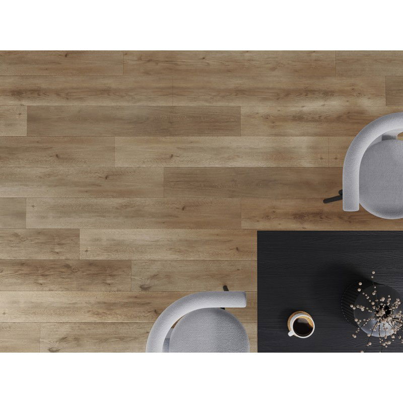 Mexen Spirit Lake προϊόντα βινυλίου 1227 x 187 mm LVT Dryback 2,5 mm, βάση PVC, 4 V-Fuga, Δρυς