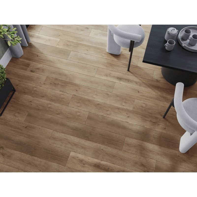 Mexen Spirit Lake vinila paneļi 1227 x 187 mm LVT Dryback 2,5 mm, PVC pamatne, 4 V-Fuga, Ozols - F1301-1227-187-255-4V1-01