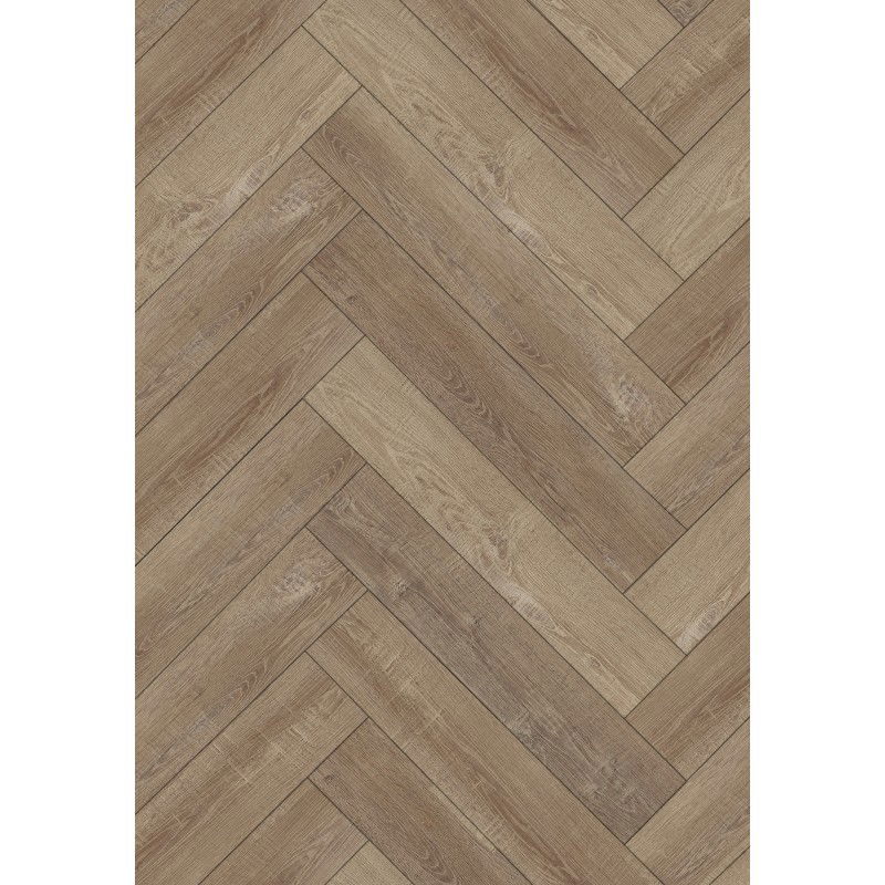 Mexen Windsor Vinylplatten Fischgrät 570 x 95 mm LVT Dryback 2,5 mm, PVC-Unterlage, 4 V-Fuge, Eiche - F1467-0570-095-255-4V1-01
