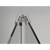 Mexen Exo-F kabina prysznicowa składana 100 x 100 cm, transparent, chrom - 816-100-100-01-00