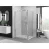Mexen Exo-F cabina doccia pieghevole 80 x 70 cm, trasparente, cromo - 816-080-070-01-00