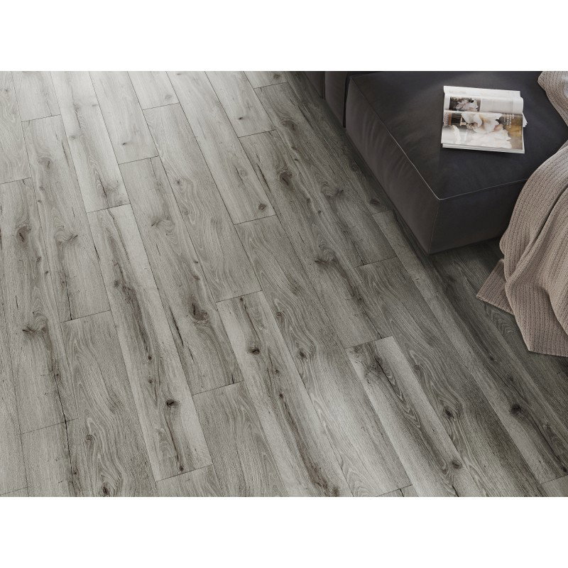 Mexen Ontario Vinylpaneele 1227 x 187 mm LVT Dryback 2,5 mm, PVC Ënnerlag, 4 V-Fuga, Eech - F1303-1227-187-255-4V1-01