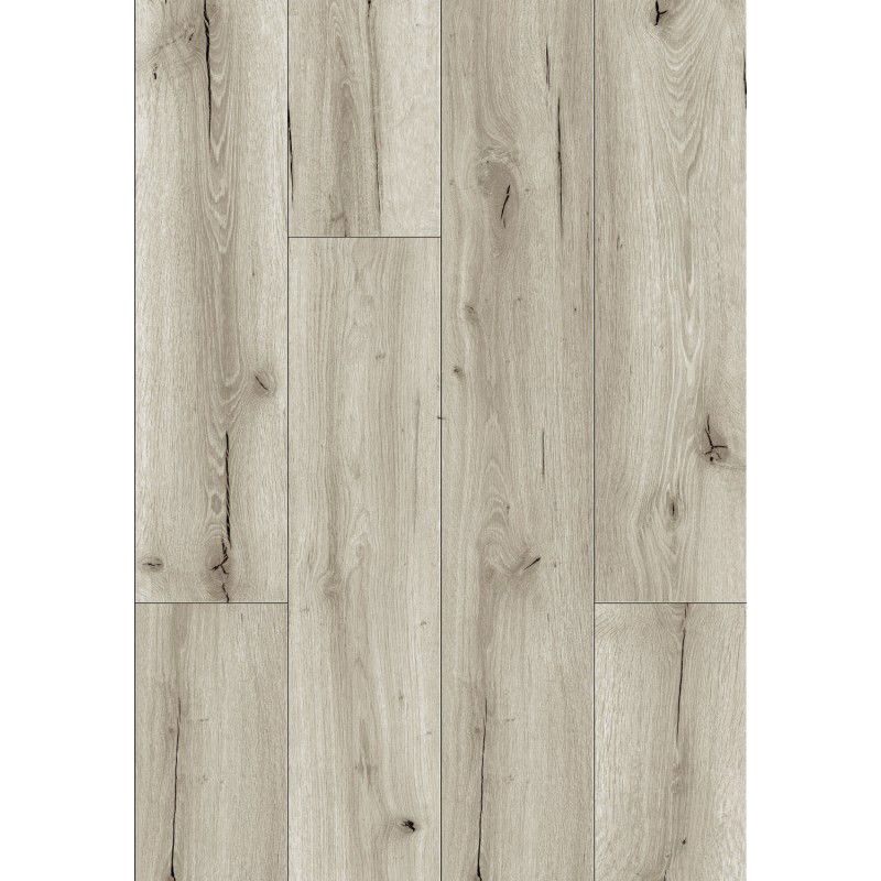 Mexen Wirginia Vinyl Paneele 1227 x 187 mm LVT Dryback 2,5 mm, PVC Unterlage, 4 V-Fuge, Eiche - F1305-1227-187-255-4V1-01