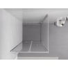 Mexen Exo-F faltbare Duschkabine 85 x 85 cm, transparent, Chrom - 816-085-085-01-00