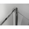 Mexen Exo faltbare Duschkabine 85 x 85 cm, transparent, Chrom - 816-085-085-01-00