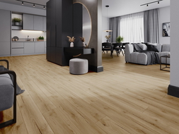 Mexen Buffalo vinyl panelen 1227 x 187 mm LVT Dryback 2,5 mm, PVC-onderlaag, 4 V-Voeg, Eik - F1307-1227-187-255-4V1-01