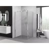 Mexen Exo-F cabine de duche dobrável 80 x 85 cm, transparente, cromada - 816-080-085-01-00