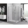 Mexen Exo-F taittuva suihkukoppi 95 x 90 cm, läpinäkyvä, kromi - 816-095-090-01-00