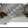 Mexen Lima faltbare Duschkabine 80 x 80 cm, transparent, schwarz + Duschwanne Flat, schwarz - 856-080-080-70-00-4070B