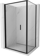 Mexen Exo-F cabine de douche pliante 100 x 75 cm, transparent, noire - 816-100-075-70-00