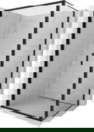 Mexen Exo faltbare Duschkabine 95 x 85 cm, transparent, schwarz - 816-095-085-70-00