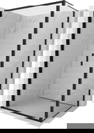 Mexen Exo taittuva suihkukoppi 85 x 100 cm, läpinäkyvä, musta - 816-085-100-70-00