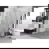 Mexen Exo Duschkabine schwenkbar 70 x 85 cm, transparent, Chrom - 814-070-085-01-00