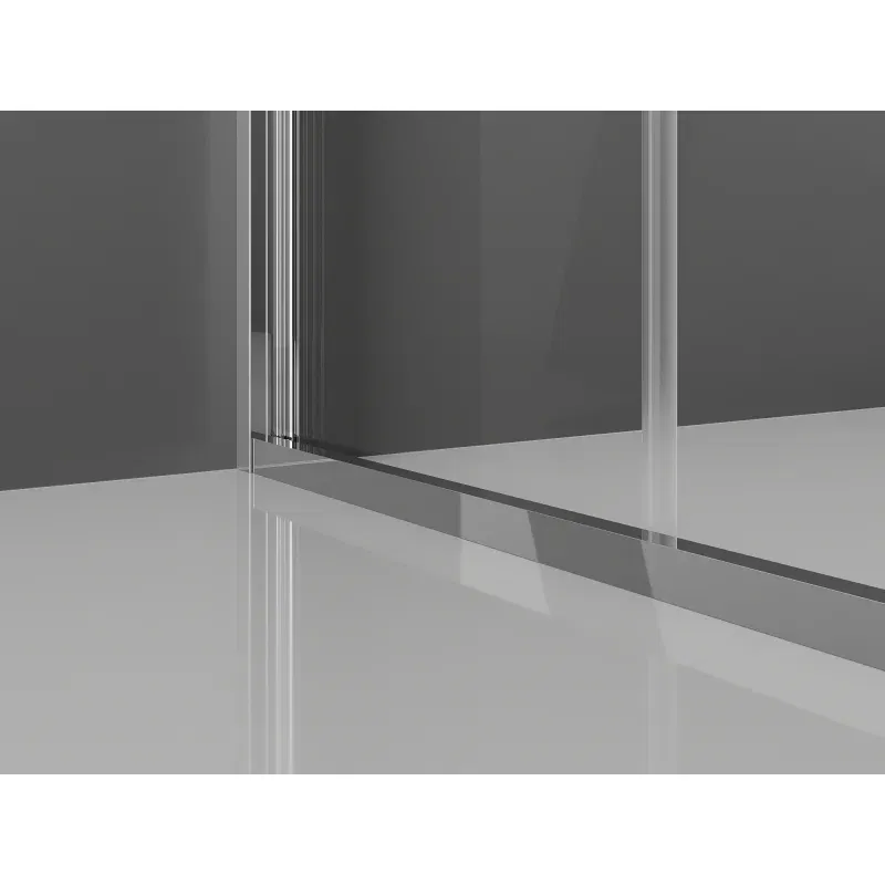 Mexen Exo porta doccia pieghevole 80 cm, trasparente, cromo - 816-080-000-01-00