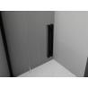Mexen Exo 80 cm Folding Shower Door, Transparent, Black - 816-080-000-70-00