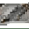 Mexen Lima douchecabine vouwbaar 80 x 80 cm, transparant, zwart - 856-080-080-70-00