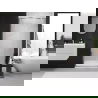 Mexen Exo Doppel-Falttüren 80 cm, transparent, Chrom - 814-080-000-01-00