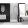 Mexen Exo-F puerta de ducha plegable 80 cm, transparente, cromo - 816-080-000-01-00