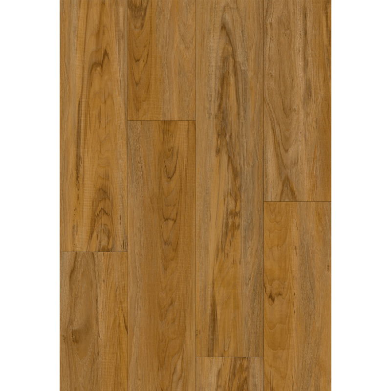 Mexen Norfolk vinyl panelen 1227 x 187 mm LVT Dryback 2,5 mm, PVC onderlaag, 4 V-Voeg, Teak - F1393-1227-187-255-4V1-01
