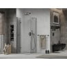 Mexen Lima faltbare Duschkabine 90 x 90 cm, transparent, schwarz - 856-090-090-70-00