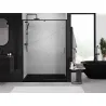 Mexen Exo shower door pivot 130 cm, transparent, black - 819-130-000-70-00