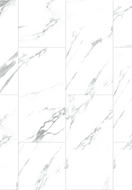 Mexen Glacier White vinil ploče 610 x 305 mm LVT Dryback 2,5 mm, podloga, 4 V-fuge, Jazz White - F1451-0610-305-255-4V1-01