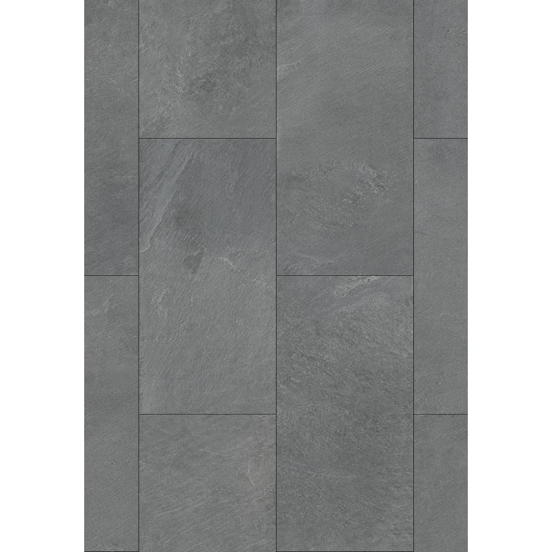Mexen Grey Dark panneaux vinyle 610 x 305 mm LVT Dryback 2,5 mm, sous-couche PVC, 4 V-Joint, Pierre - F1459-0610-305-255-4V1-01