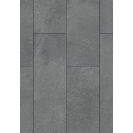 Mexen Grey Dark panneaux vinyle 610 x 305 mm LVT Dryback 2,5 mm, sous-couche PVC, 4 V-Joint, Pierre - F1459-0610-305-255-4V1-01