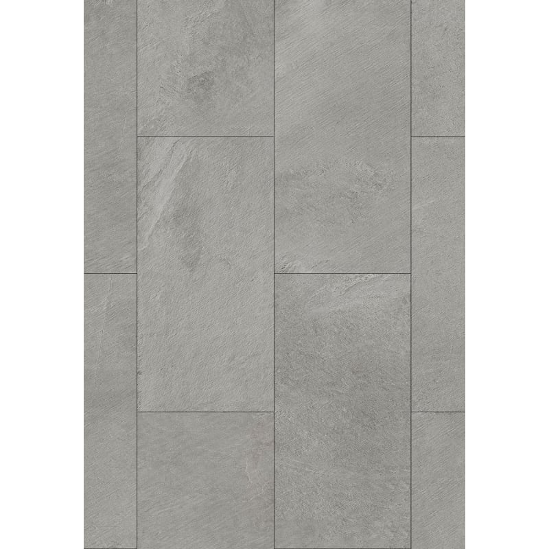 Mexen Grey Leaf Vinylplatten 610 x 305 mm LVT Dryback 2,5 mm, PVC-Unterlage, 4 V-Fuge, Schiefer - F1463-0610-305-255-4V1-01