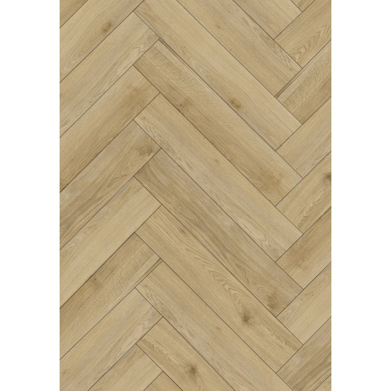 Mexen Charter Oak painéis vinílicos espinha de peixe 570 x 95 mm LVT Dryback 2,5 mm, base PVC, 4 V-Fuga, Carvalho