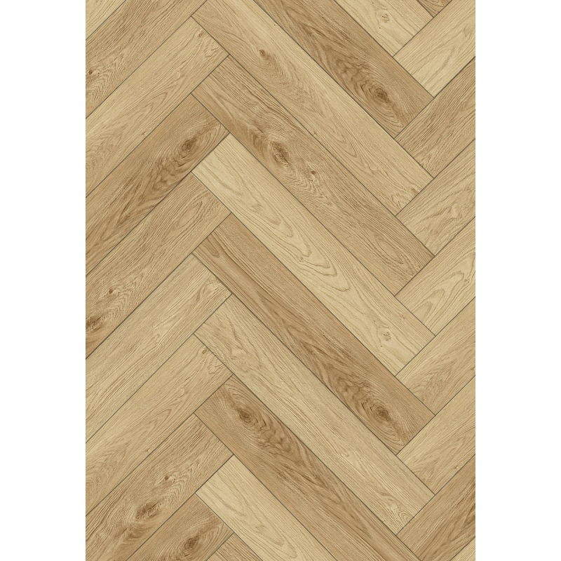 Mexen Anniston vinylpanelen visgraat 570 x 95 mm LVT Dryback 2,5 mm, PVC onderlaag, 4 V-groef, Eik - F1471-0570-095-255-4V1-01