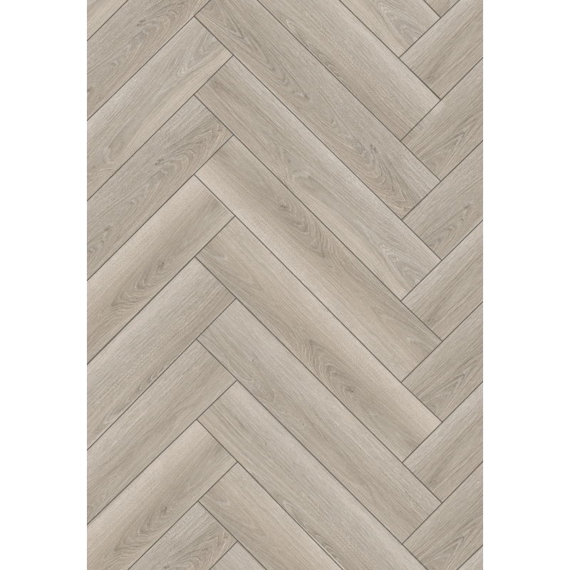 Mexen Wilson Vinylböden Fischgrät 570 x 95 mm LVT Dryback 2,5 mm, PVC-Unterlage, 4 V-Fuge, Eiche - F1475-0570-095-255-4V1-01