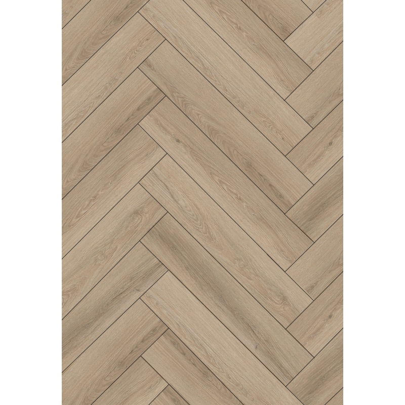 Mexen Palmdale vinylpanelen visgraat 570 x 95 mm LVT Dryback 2,5 mm, PVC-onderlaag, 4 V-groef, Eik - F1480-0570-095-255-4V1-01