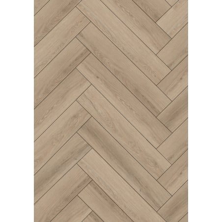 Mexen Palmdale Vinylplatten Fischgrät 570 x 95 mm LVT Dryback 2,5 mm, PVC-Unterlage, 4 V-Fuge, Eiche - F1480-0570-095-255-4V1-01