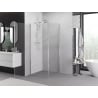 Mexen Exo kabina prysznicowa uchylna 80 x 80 cm, transparent, chrom - 817-080-080-01-00