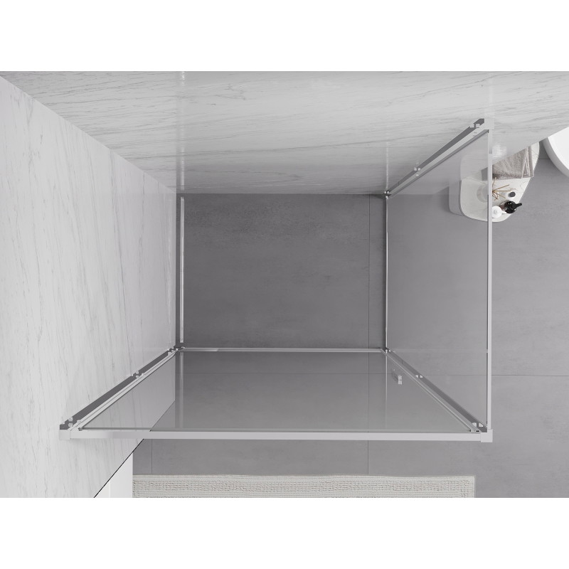 Mexen Exo kabina prysznicowa uchylna 85 x 70 cm, transparent, chrom - 817-085-070-01-00
