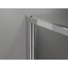 Mexen Exo-B cabina doccia a battente 70 x 85 cm, trasparente, cromo - 817-070-085-01-00